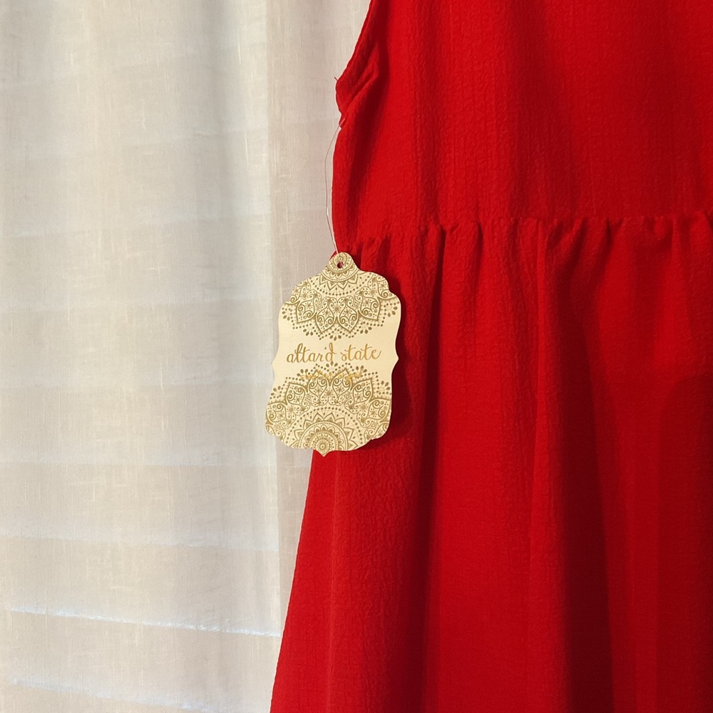 Altar’d State Red Dress - Picture 5 of 8